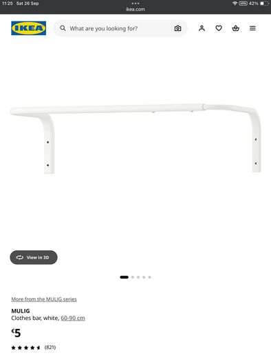 Clothes bar