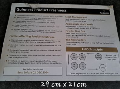 Guinness pub sign