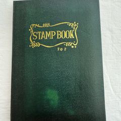 Vintage stamp collecting book