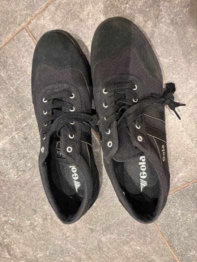 Gola Badminton Black Trainers EU 46 UK 12 Unworn