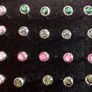 Lip Bars - 12mm Long - Monster Country Girl Fox Head Logo Image 2