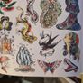 Tattoos. A Source For Old - School Designs And Tattoo Artists  By Carol Clerk. Plus THE ART OF MEHNDI HENNA BODY DECORATION.2 x  Large Volume Books. Image 4