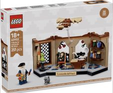 LEGO Tribute To Leonardo Da Vinci 40902 - Gwp | New | Original Box | 24h Shipping