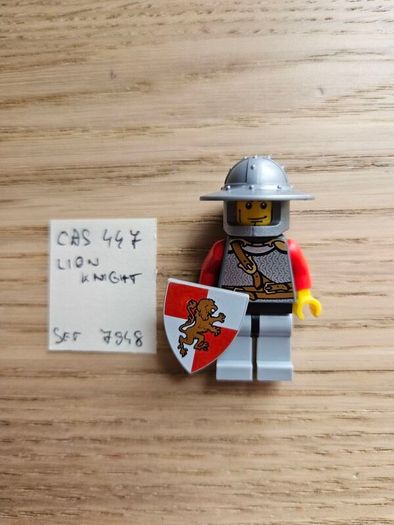lego cas447 lion knight, set 7948