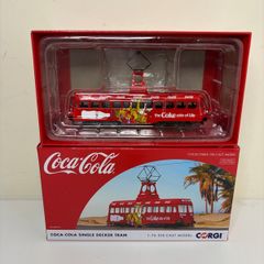 Corgi - Coca Cola Single Decker Tram - Coke Diecast Model 1:76 Scale Collectible - New