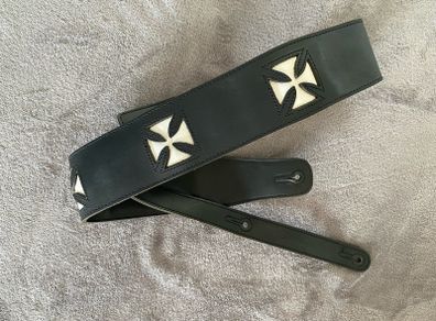 Antitodo Iorn Cross Leather Guitar Strap - New