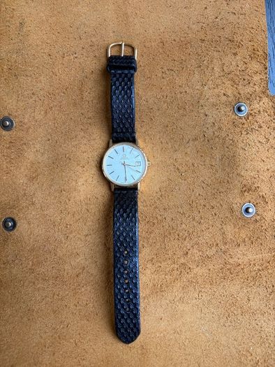 Omega Automatic 166.0202 Vintage Gold-Plated Dress Watch