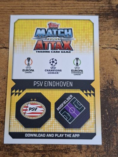 Topps Match Attax, Champions League 2022-23, Card 402, Noni Madueke, Eindhoven - free standard postage