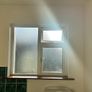 Second hand bathroom window for sale with frosted glass Image 3