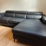 Leather recliner sofa Image 4
