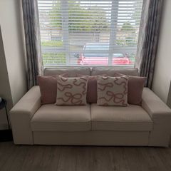 1 two seater sofa