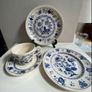 Fabulous Blue onion Ironstone  19 piece tea set Image 6