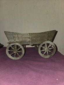 Vintage Large Brass Wagon