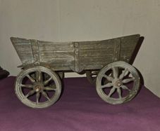 Vintage Large Brass Wagon