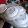 SET OF 6 Wedgwood Serving Plates Bowls Vogue Fine China Hotel Dining White Dishes England Image 6
