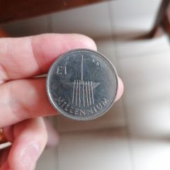 2000 Irish One Punt Coin