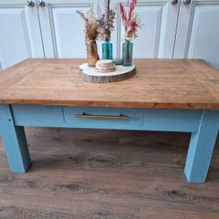 Bright coffee table