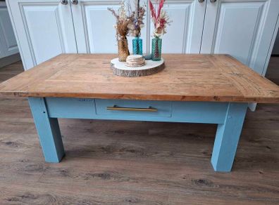 Bright coffee table