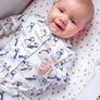Frugi Organic Cotton Puffin Babygrow Image 3
