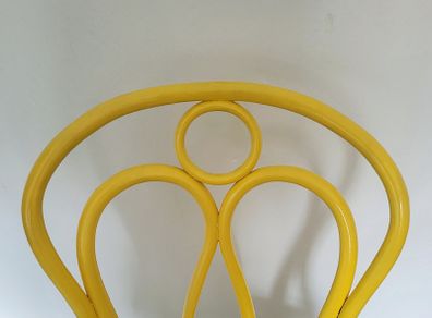 J & J kohn painted bentwood chair