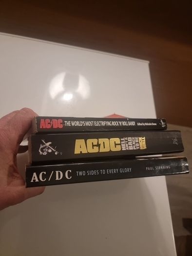 AC/DC books job lot x 3