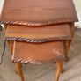 Mid Century Vintage Nest of 3 Tables Image 2