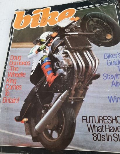vintage biker magazine 1980