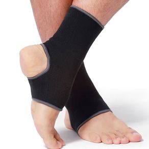 Brand New Ankle Support Compression Sleeve - Elastic Breathable Black Size S