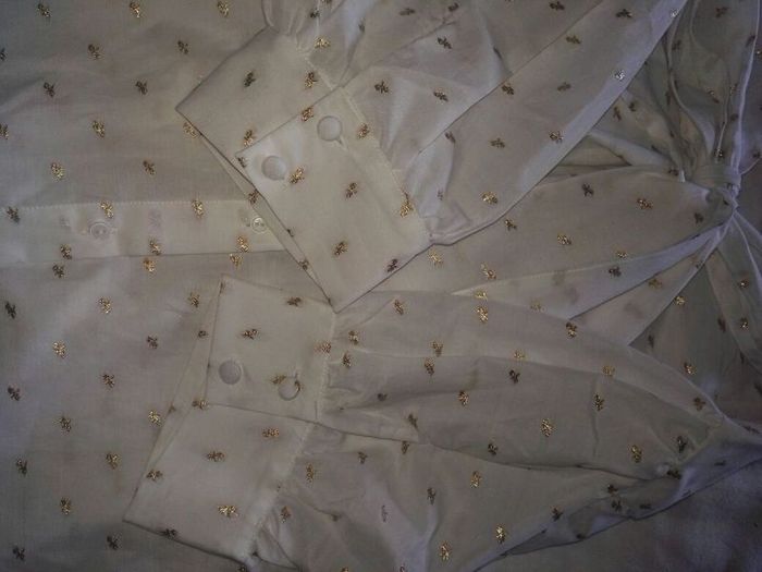 White Pussybow Blouse