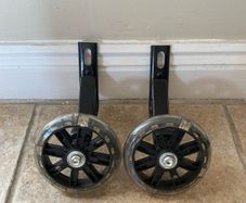 Spare wheels for children's bike