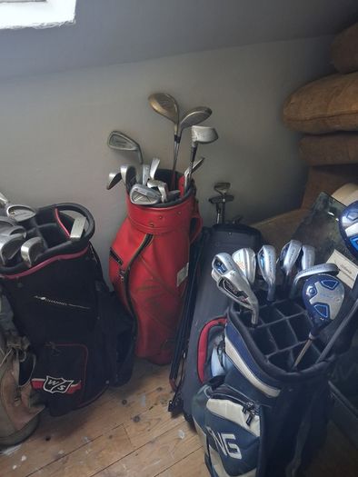 Assorted Golf Clubs