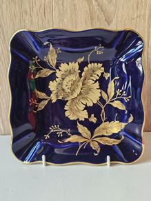 Limoges Cobalt Blue Dish