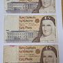 Irish Bank Notes - Bundle of Three 5 Punt Notes - Catherine McAuley Image 3