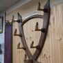 Vintage Deer Hoof Wall Coat Rack Image 2