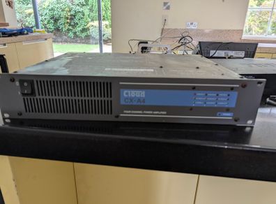 Cloud Electronics CXA4 Four Channel Power Amplifier 4 x 120W Untested