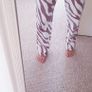 Shein Zebra Pattern Jeans - Size 10 Image 9