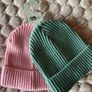 Girls Woolie Hats X 2 NEW age 9-11 Image 2