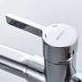 3 Way Kitchen Tap For Filter Water Purifier, Black Sink Mixer With Shower Head Image 6