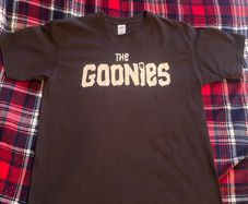 Goonies Black Unisex Tshirt - Medium Adult