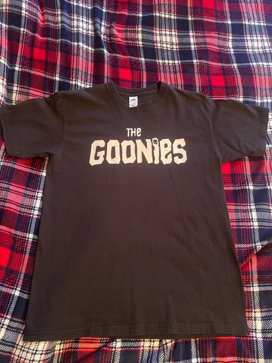 Goonies Black Unisex Tshirt - Medium Adult