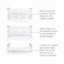 The Baby Elegance Haddington Cot Bed with Changing Unit is a versatile solid wood cot bed that converts into a toddler bed and includes a removable changing unit accessory. Image 2