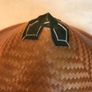 Two traditional Indonesian straw hats. New. Image 5