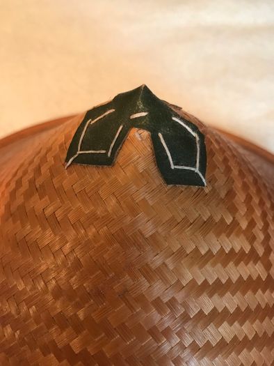 Two traditional Indonesian straw hats. New.