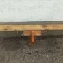 Rustic Reclaimed Wood Wildflower Stove Mantle Image 4
