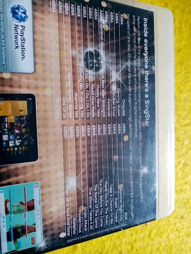 Singstar Abba PlayStation 3 ps3 games Original Pal version