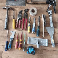 assorted hand tools