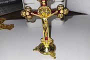 Crucifix on stand