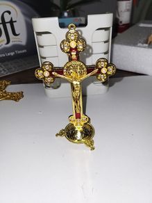 Crucifix on stand