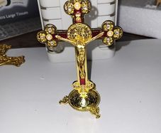 Crucifix on stand
