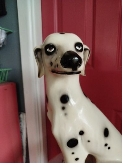 Large Ceramic Dog